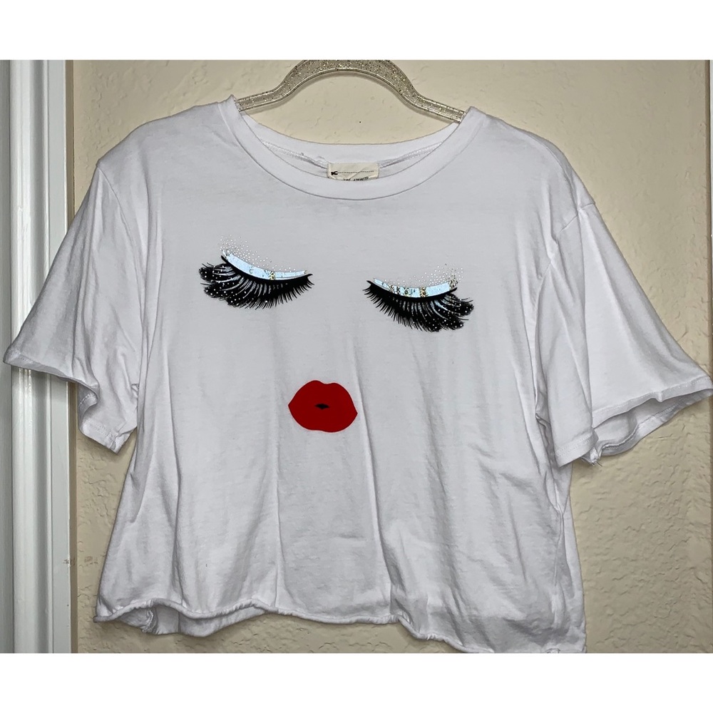 Makeup Face Croptop